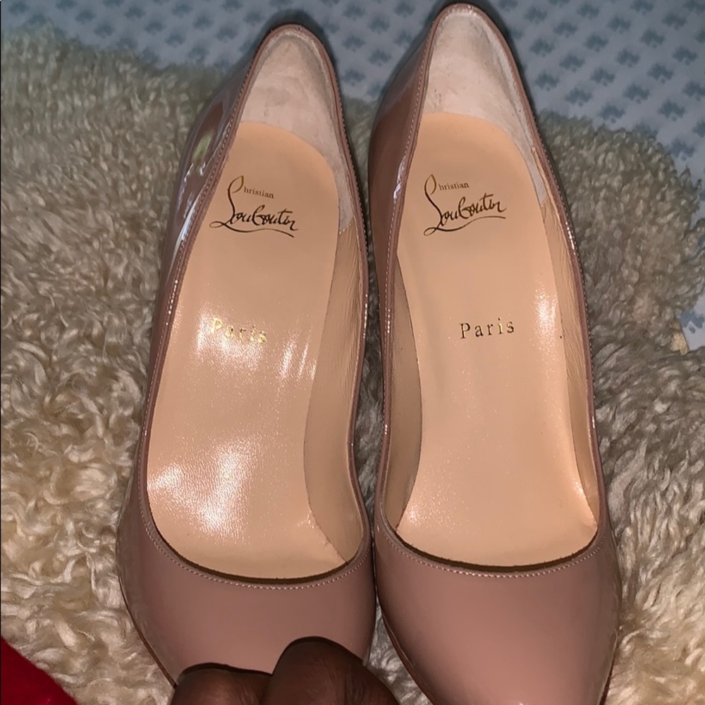 Christian louboutin heels brand new with dust bag